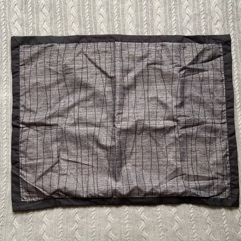 NEW Studio JCPenney home 3 Black and Gray shams